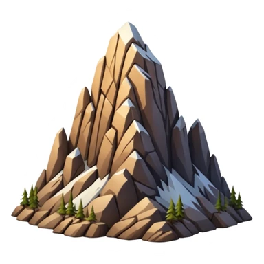 Mountain sticker