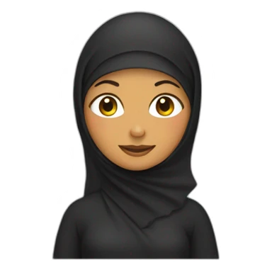 Women in burkini sticker