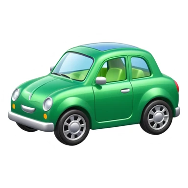 green car toy sticker
