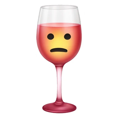 Rose wine glass that says “Wednesday Megan” sticker