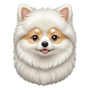 pomerania white sticker