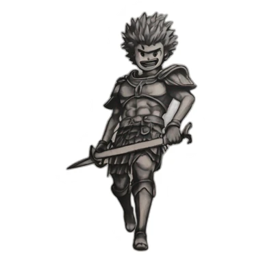 Berserk tattoo sticker