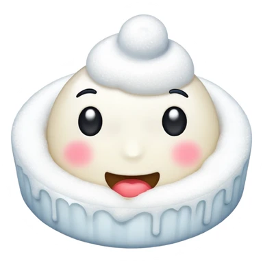 White sugar  sticker