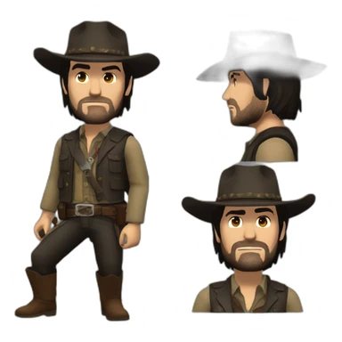 john marston rdr sticker