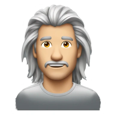 mullet,freerunnng,schnurbart sticker