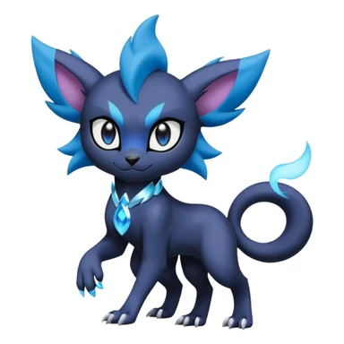Luxray-Absol-Noibat-Dewott-fusion sticker