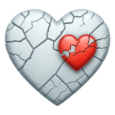 heart with plaster sticker