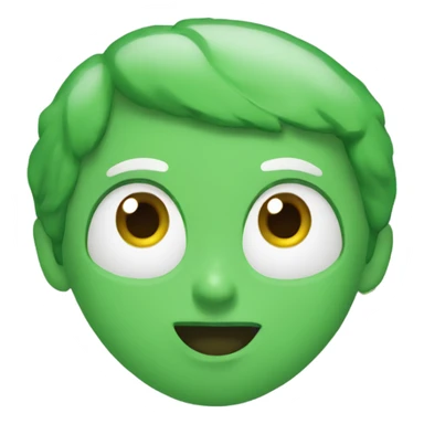 corazón verde agua  sticker