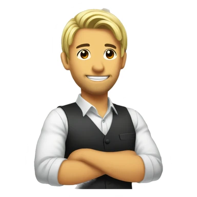 Bar tender who likes anime sticker