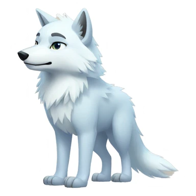 Animal-Jam-Arctic-Wolf full body sticker