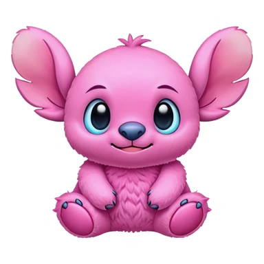 Pink Stitch sticker