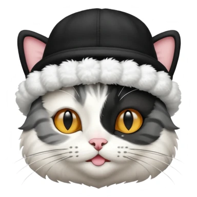 Cat in the hat sticker