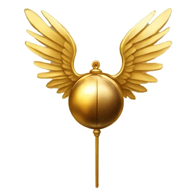 Harry Potter golden snitch sticker
