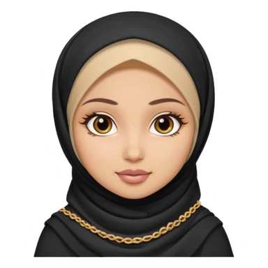 pretty bratz hijabi sticker