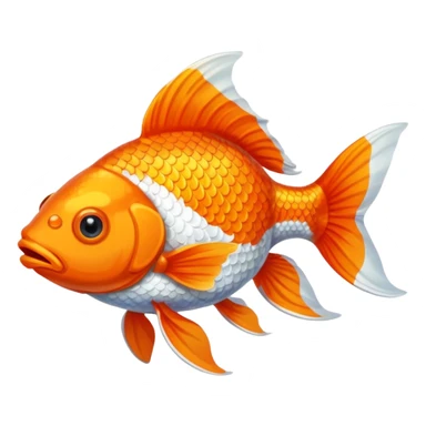 colorful goldfish sticker