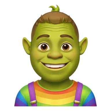 Gay Shrek sticker