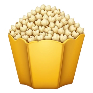 popcorn kernel loose no bucket single popcorn kernel  sticker