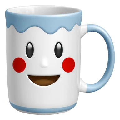 	A coffee mug with “tatty.reads” written in steam  sticker