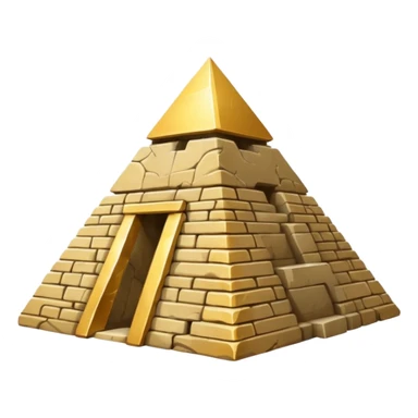 Pyramid sticker