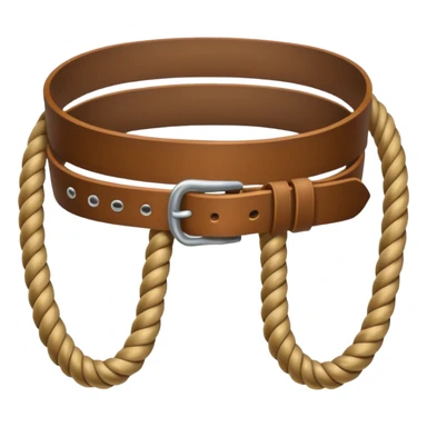 rope belt sticker