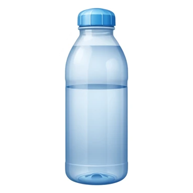 Plastic recyclable Water bottle sticker