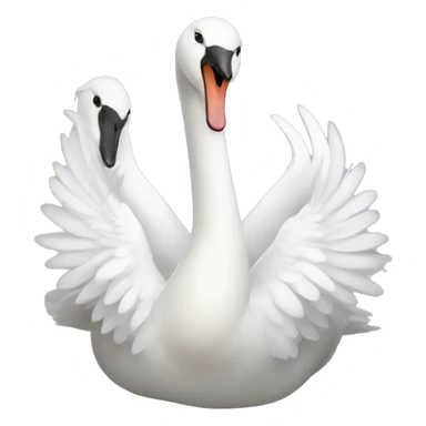 Swans sticker
