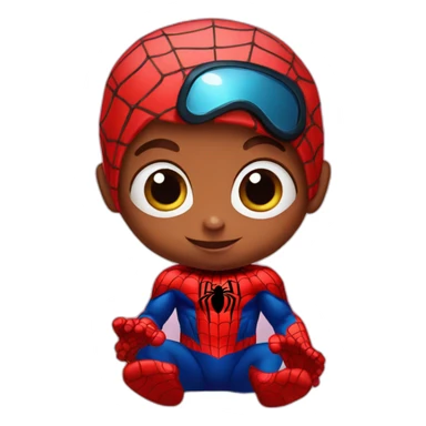 Baby Spiderman sticker