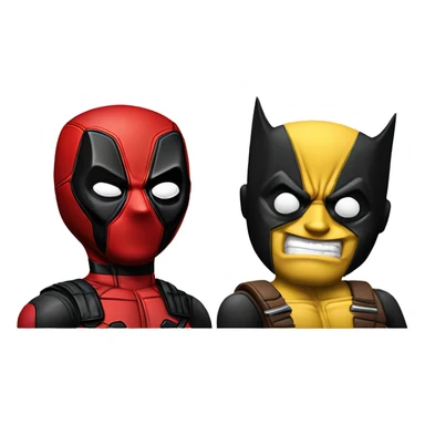Deadpool and wolverine sticker