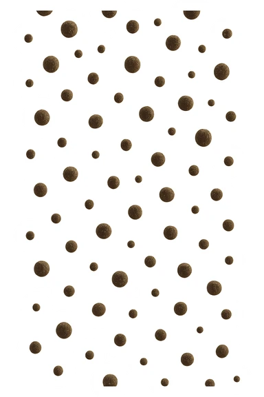 FECI DI ANIMALE A PALLINI CADONO DALL'ALTO sticker