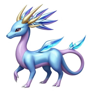 Cresselia-Suicune-Amaura-Dialga-fusion sticker