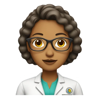 woman in stem sticker