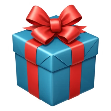 christmas present sticker