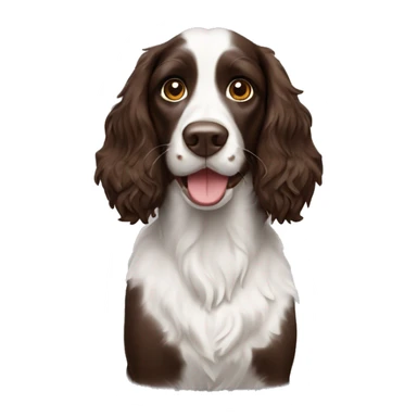 Springer spaniel dog  sticker