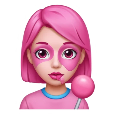 bubblegum person sticker
