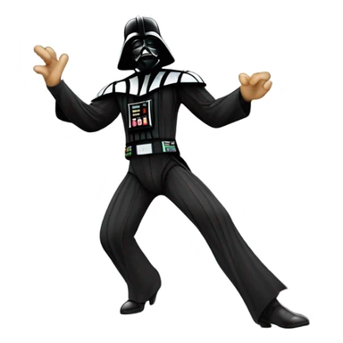 Darth Vader doing Gangnam style  sticker