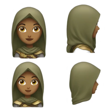 Muslima warrior sticker