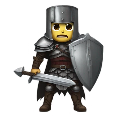 angry berserk guts with large claymore without guard sticker