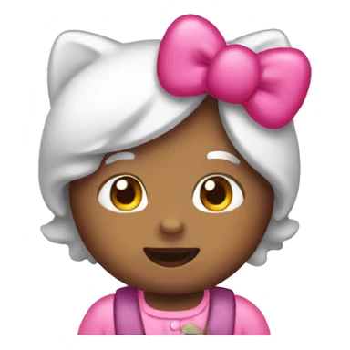 Hello Kitty emojis sticker