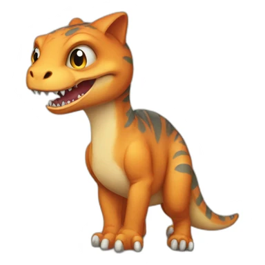 dinosaur cat t-rex sticker