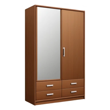 wardrobe modern closed mirror door sticker