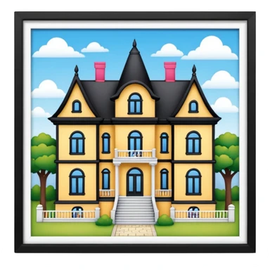 open doll mansion sticker