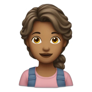 Young mother sticker