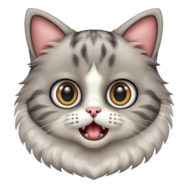 Un chat choqué sticker