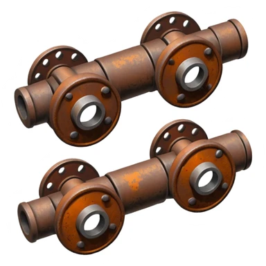 Train Coupling in single pic  sticker