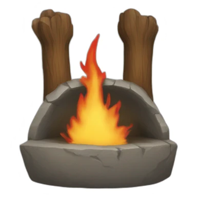 Hearth attack sticker