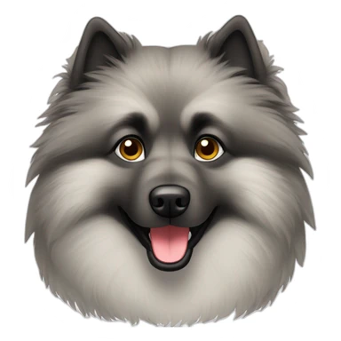 keeshond sticker