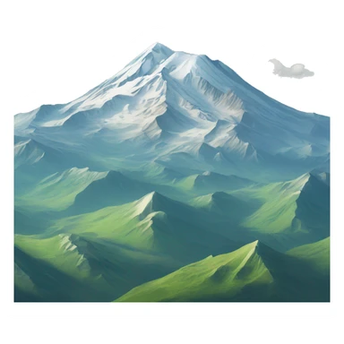 elbrus mountain sticker