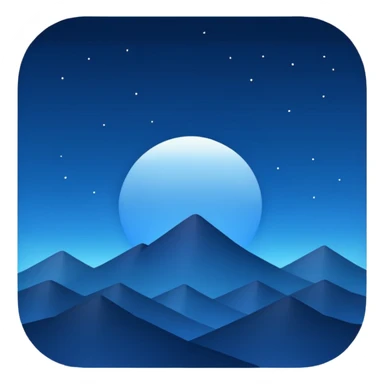 Night Horizon: sticker