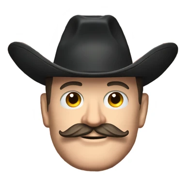  Elon musk with big mustache and black sombrero mexican hat and Tesla logo red shirt Tesla symbol coin sticker