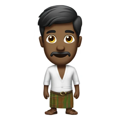 Lungi sticker